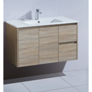 WH05-A1 MDF 900 Wall Hung Vanity Cabinet Only